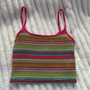 SHEIN Multicolor Striped Tank Top